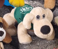 7" - 8" Laying Beanies Floppy Dog-0