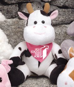 9" Q-Tee Collection™ Cow-0