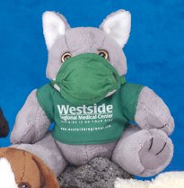 6" GB Plush Beanies™ Wolf-0