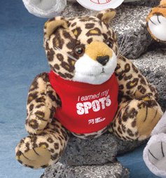 6" GB Plush Beanies™ Leopard-0