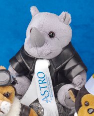 6" GB Plush Beanies™ Rhino-0