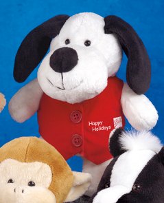 9" Pudgy Plush™ Dog-0