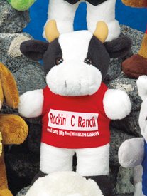 7" - 8" Bean Bag Pals™ Cow-0