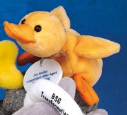 7" - 8" Laying Beanies Laying Duck-0